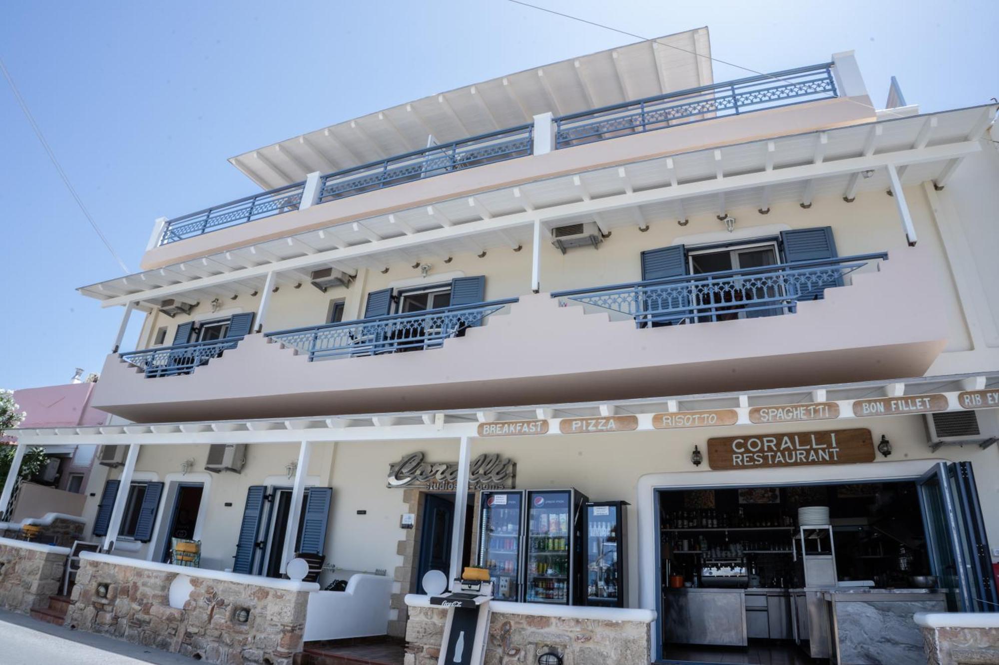 Coralli Rooms & Restaurant Elafónisos Exterior foto